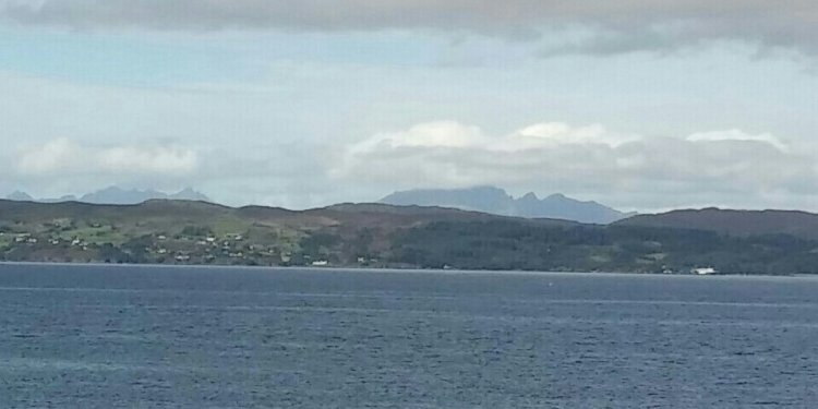 Sunny over here in Mallaig