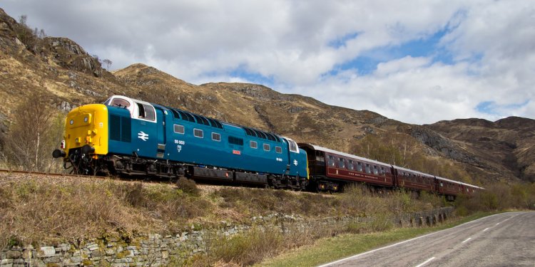 By 37001 Deltic to Mallaig!