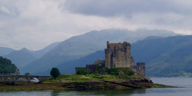 Eilean Donan from Air