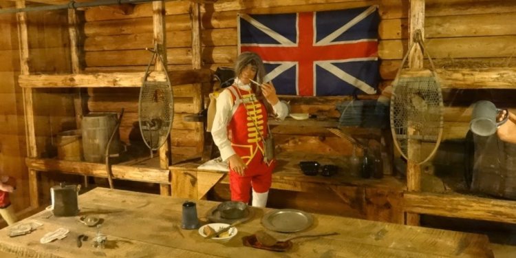 Fort William Henry interior