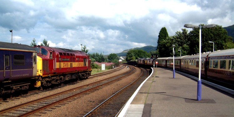 Sleepers to Fort William