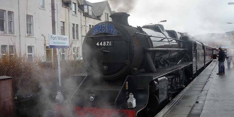 The Jacobite Steam Train in