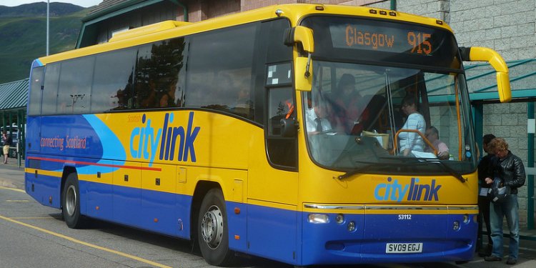 VOLVO B12B Plaxton Panther - Scottish citylink Glasgow