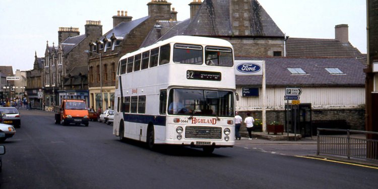 Fort William Highland bus