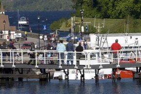 Lock gated at Fort Augustus