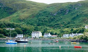 Safe sanctuary: Mallaig harbour.