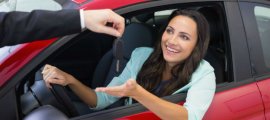 woman accepting car hire secrets